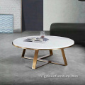 Table basse en or